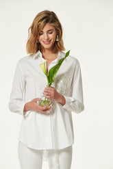 Camisa Barca Popelin Stretch