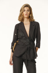 Chaqueta Ansea Viscosa Lino