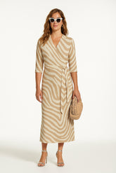 Vestido Sinal4 Punto Estampado