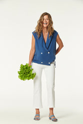 Chaqueta Barril Tencel Lavado