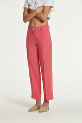 Haril linnen viscose broek