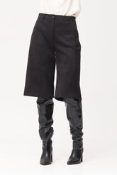 Codae suède-effect broek