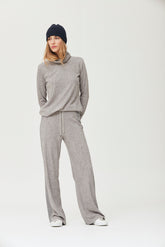 Gallu melange fleece broek