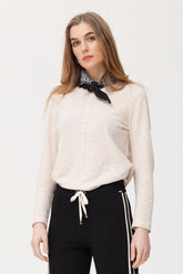 Exlen linnen gebreid T-shirt