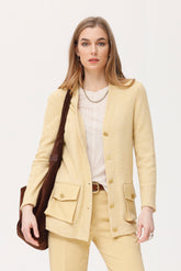 Rayon gebreide windjack