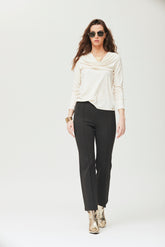 Hollie Roma rayon gebreide broek