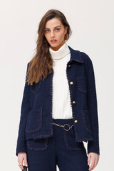 Ecisa-jasje in Chanel-stijlstof