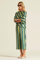 Pantalón Caebo6 Viscosa Estampada Stretch