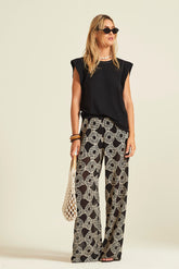 Pantalón Iwira Gasa Bordada