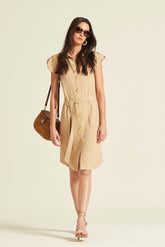 Vestido Sirin Viscosa Lino