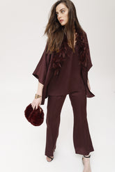 Apate dubbelzijdig mat satijnen jasje