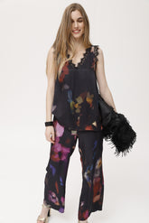 Top Hamba bedrukte viscose