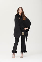 Holliep lurex gebreide broek