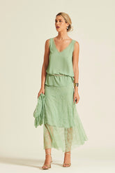 Falda Akane Encaje Chantilly