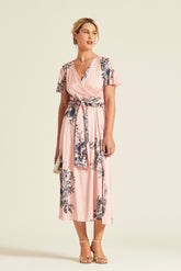 Vestido Lepuy Raso Estampado