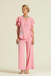 Top Bidoa Tejido Acrepado