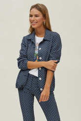 Chaqueta Jareta Jacquard Elástico