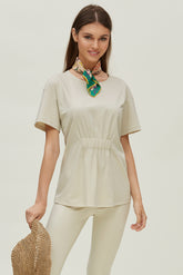 Camiseta Elástico Cintura