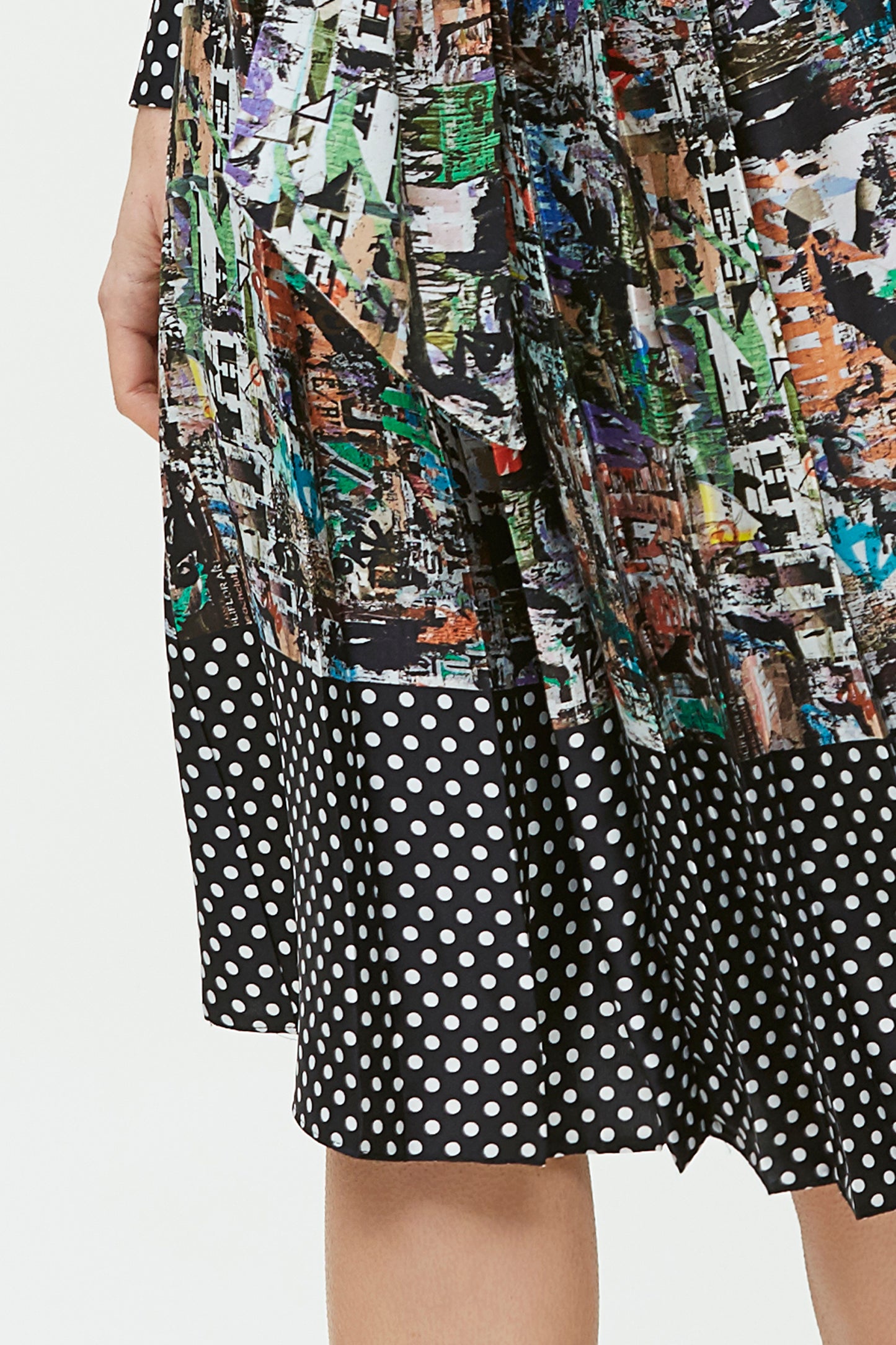 VESTIDO LARGO LAZADA-GRAFFITI MULTICOLOR