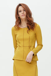 Camiseta Costuras Recubiertasen Punto Roma