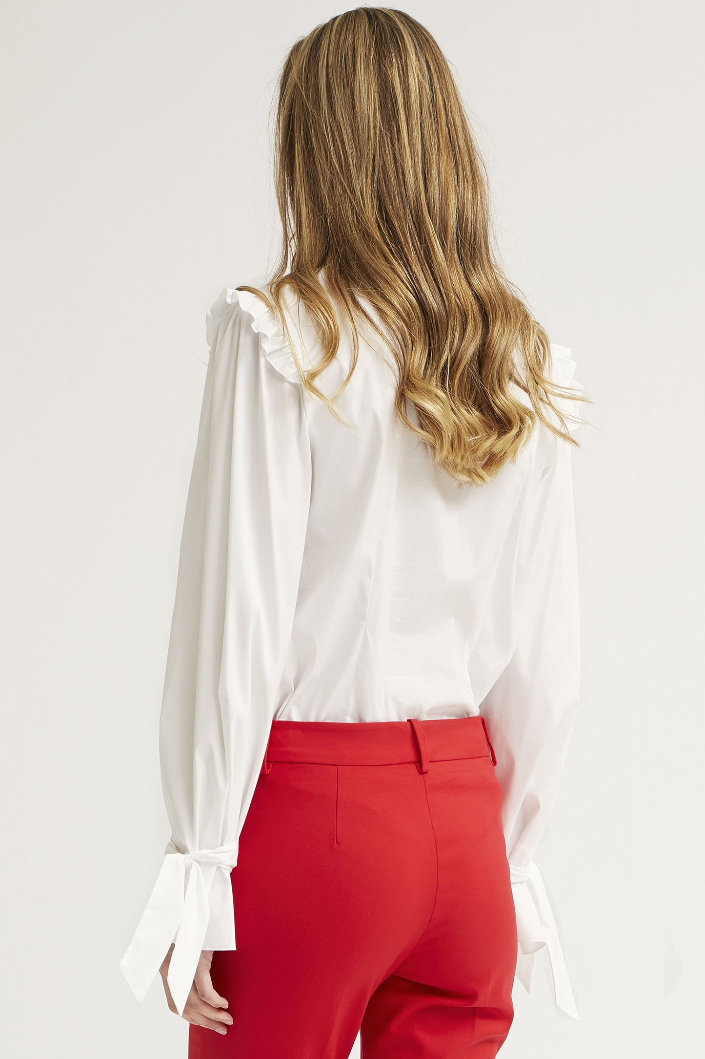 CAMISA PUÑOS FRUNCIDOS POPELIN STRETCH