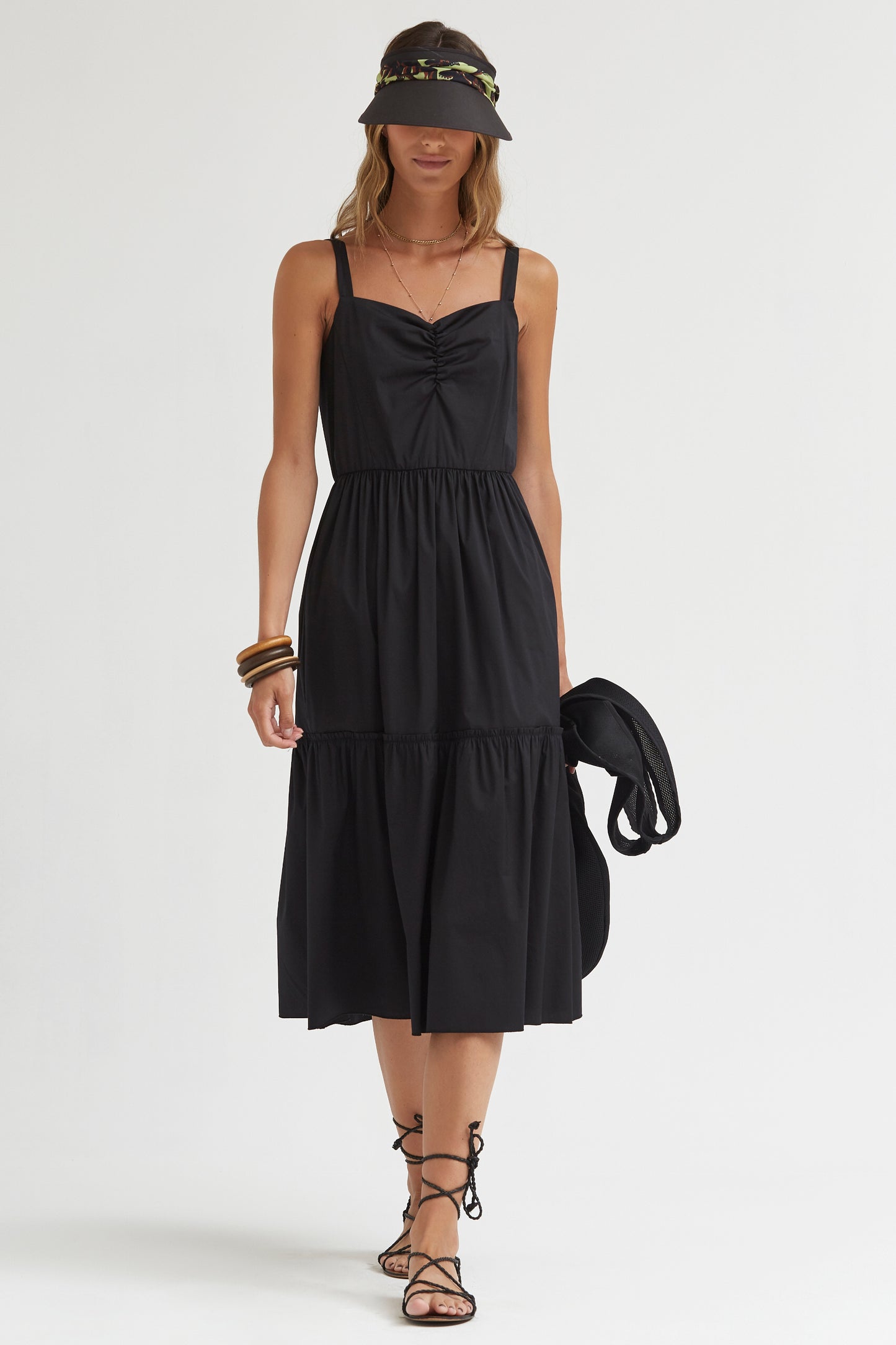 VESTIDO TIRANTES POPELÍN STRECH