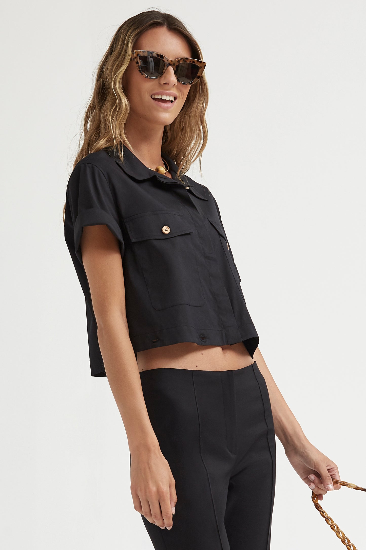 CAMISA DESMONTABLE POPELÍN STRECH