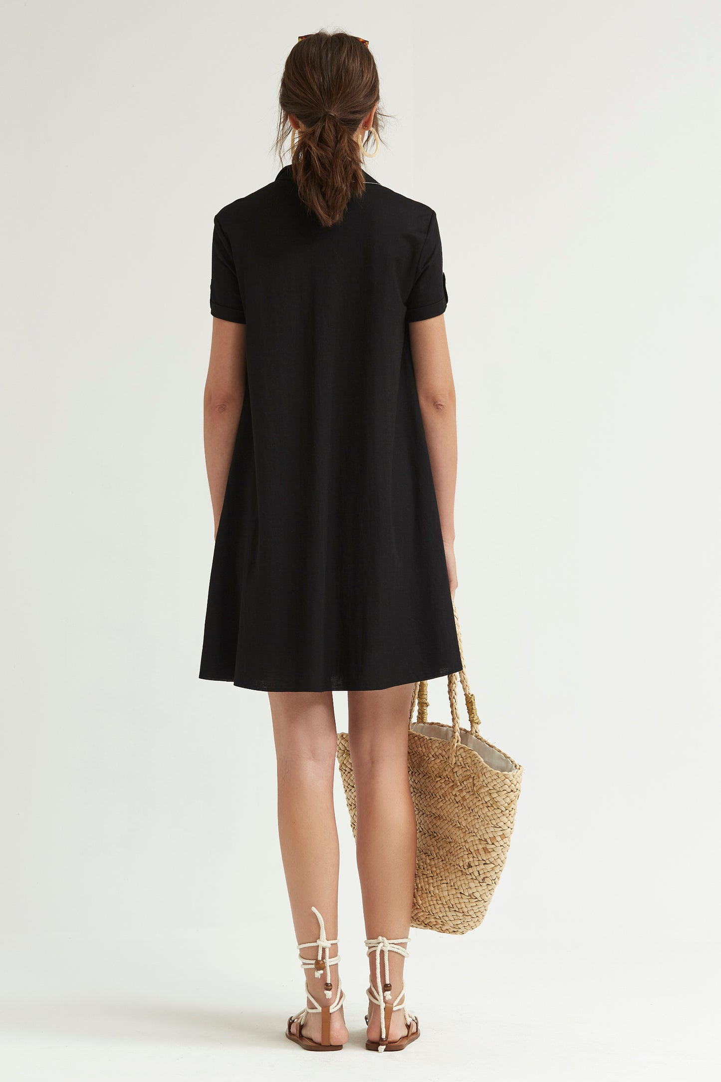 VESTIDO EVASÉ PUNTO GRANITO