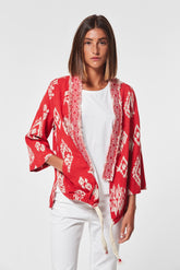 Chaqueta Falar Lino Etnico