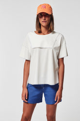 LIGHT PONTE DI ROMA KNIT SANCHA T-SHIRT
