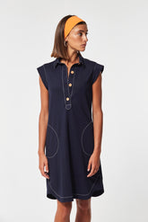 TEXTURED KNIT LIRIO DRESS