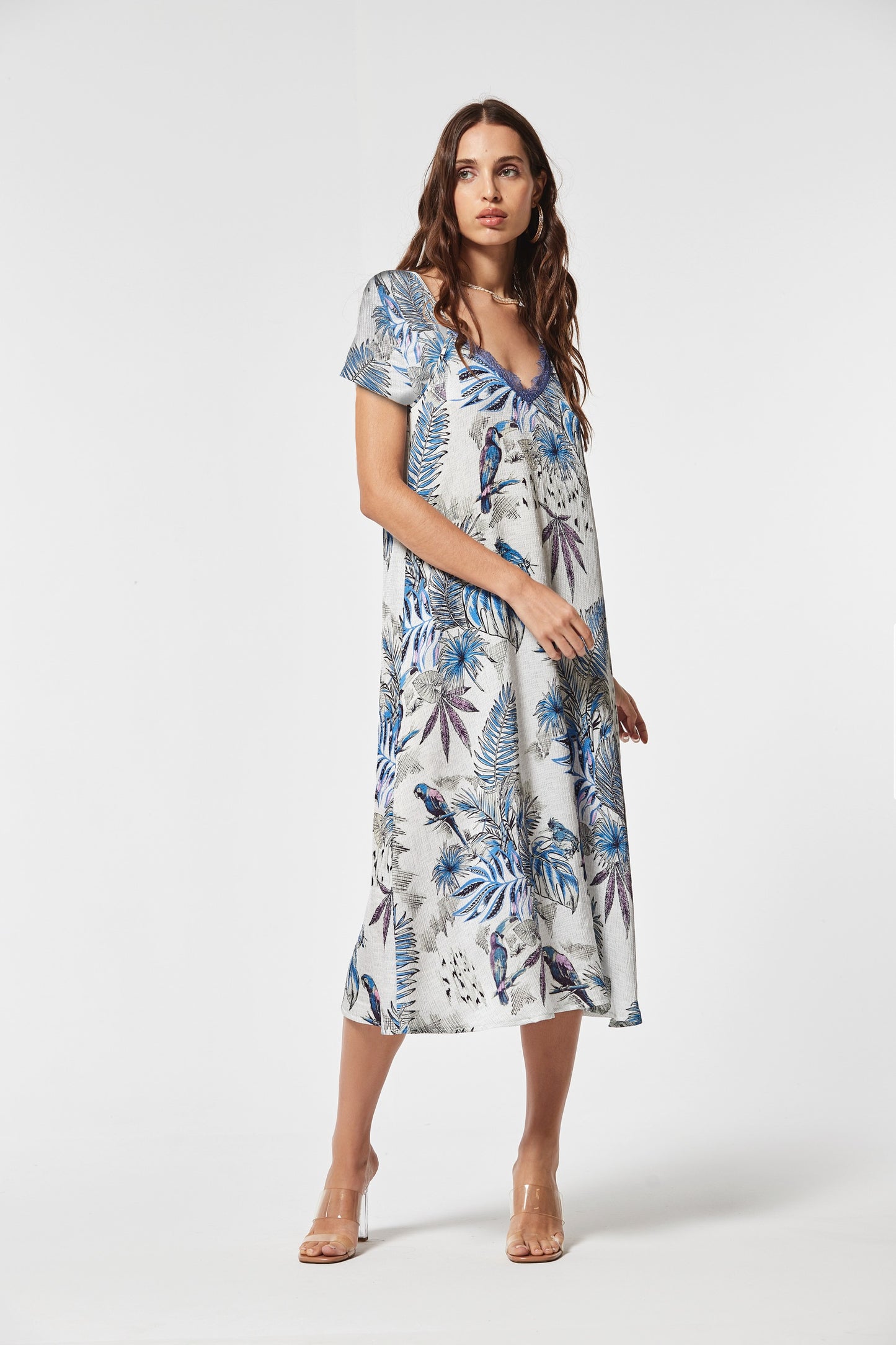 VESTIDO FRUTA7 BAMBULA ESTAMPADA