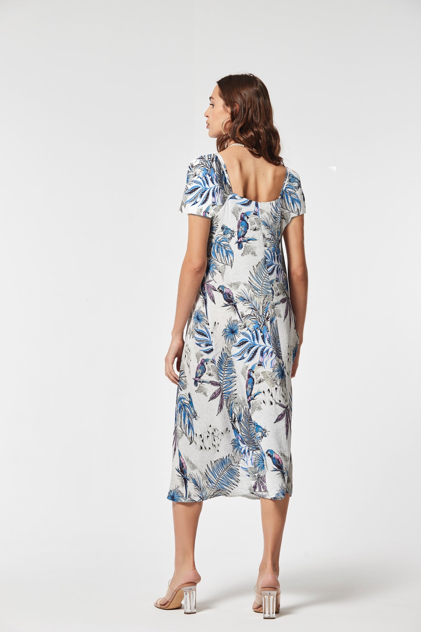 VESTIDO FRUTA7 BAMBULA ESTAMPADA