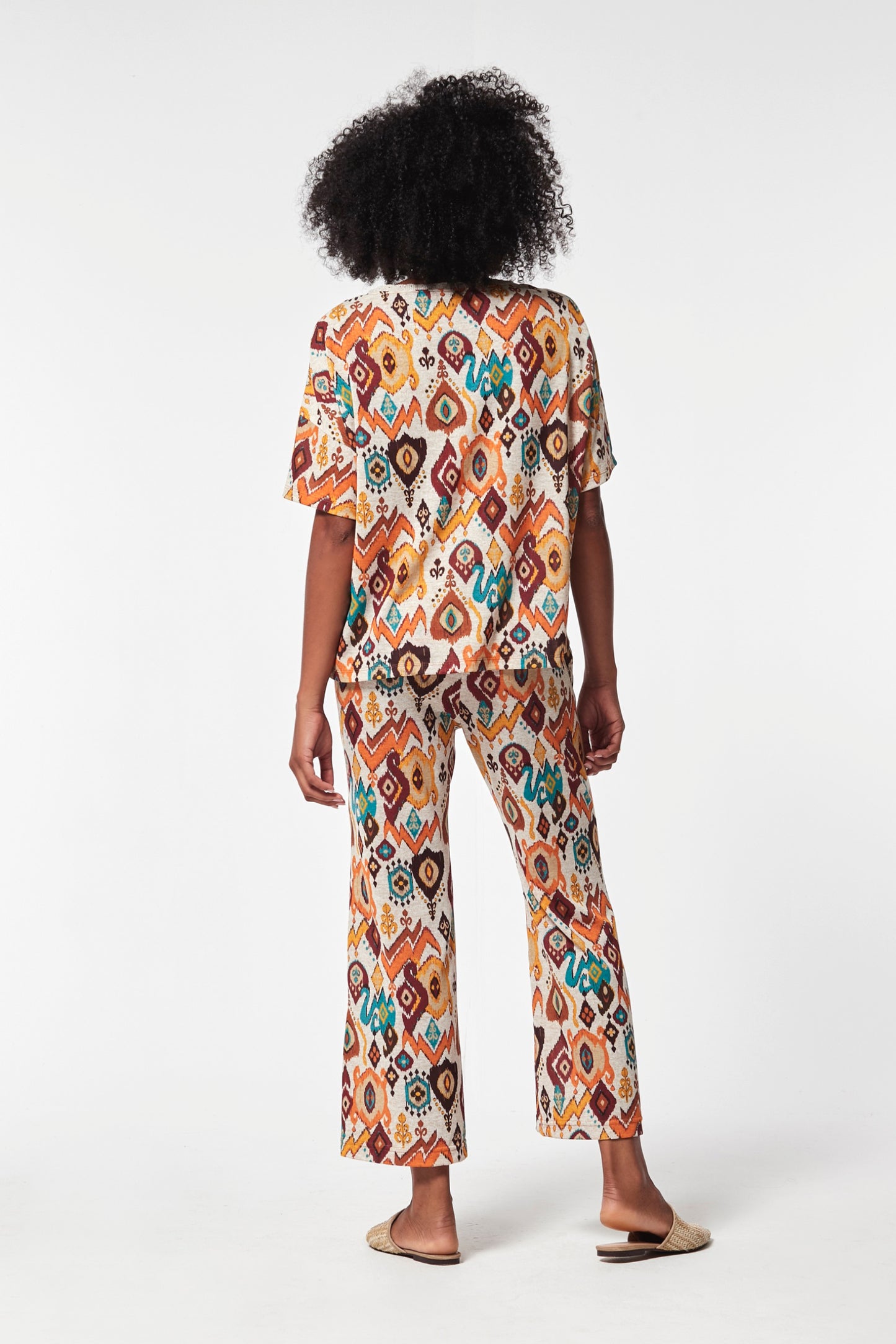 TOP VEVEO ESTAMPADO IKAT