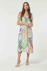 Vestido Fruta7 Crep Marrocaine