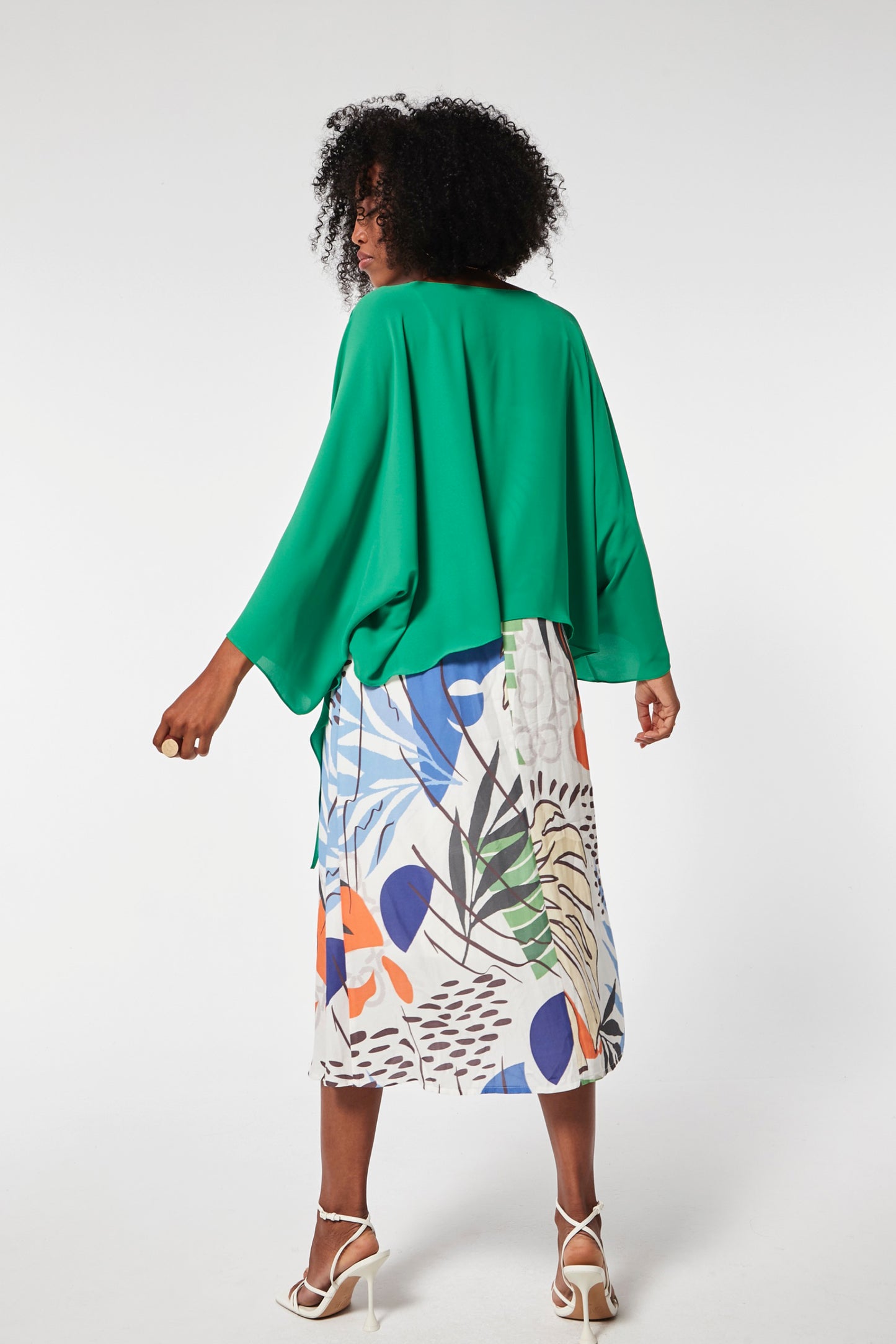 VESTIDO FRUTA CREP MARROCAINE