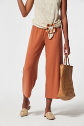 Caebo geribbelde broek