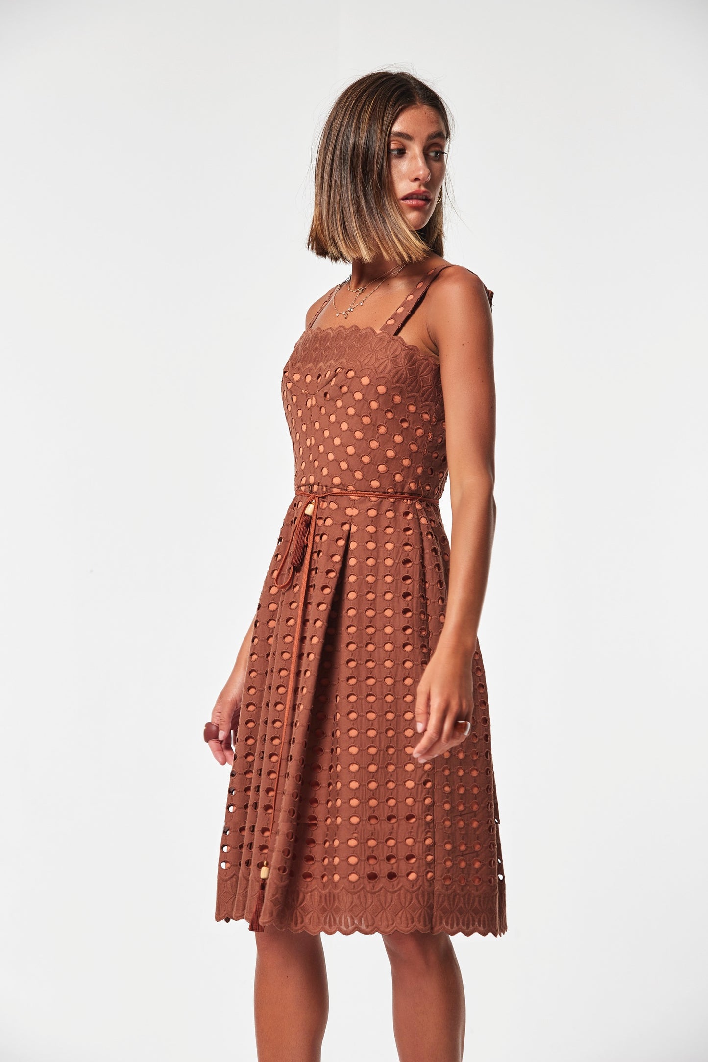 VESTIDO MONIX9 VOILE BORDADO
