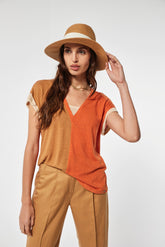 Camiseta Bankil Punto Lino Rustico