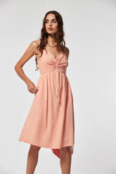 Vestido Bacil6 Rayas Bicolor