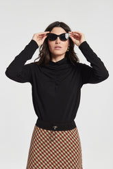 Top Cuello Chimenea Punto Soft