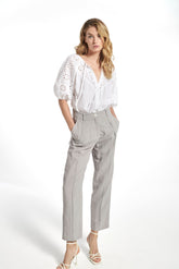 Corber Viscose Linnen Broek