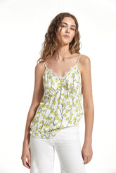 Top Usher Viscosa Estampada