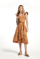 Falda Guinea Popelin