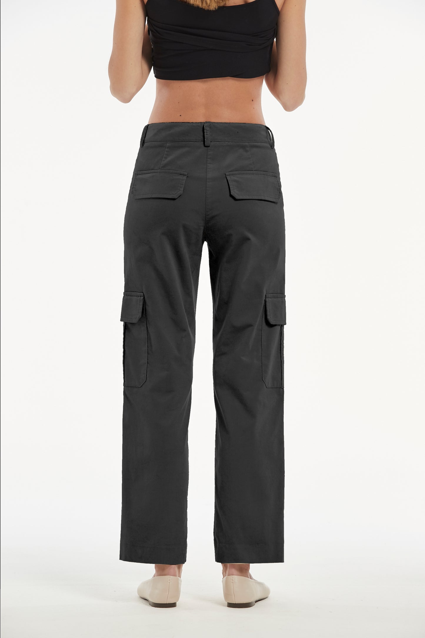 STRETCH COTTON ANDREU TROUSERS