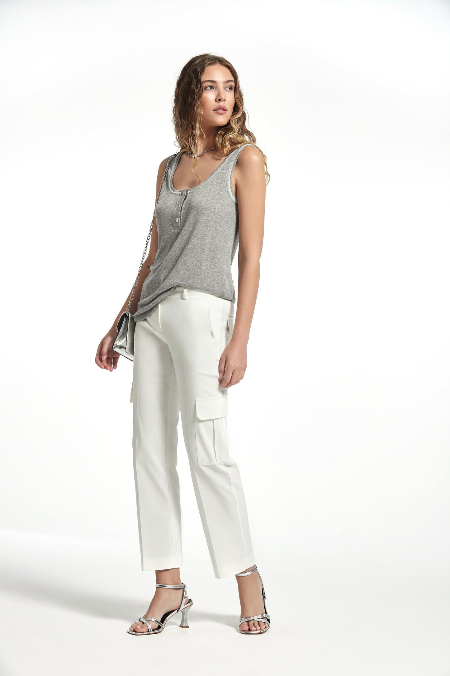STRETCH COTTON ANDREU TROUSERS