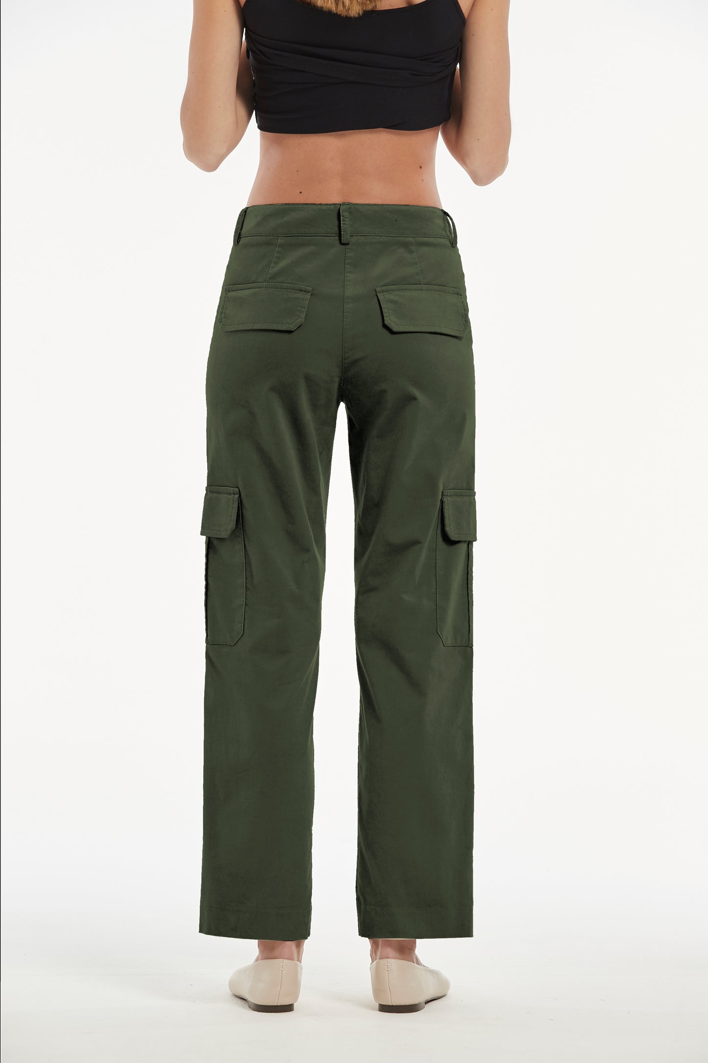 STRETCH COTTON ANDREU TROUSERS