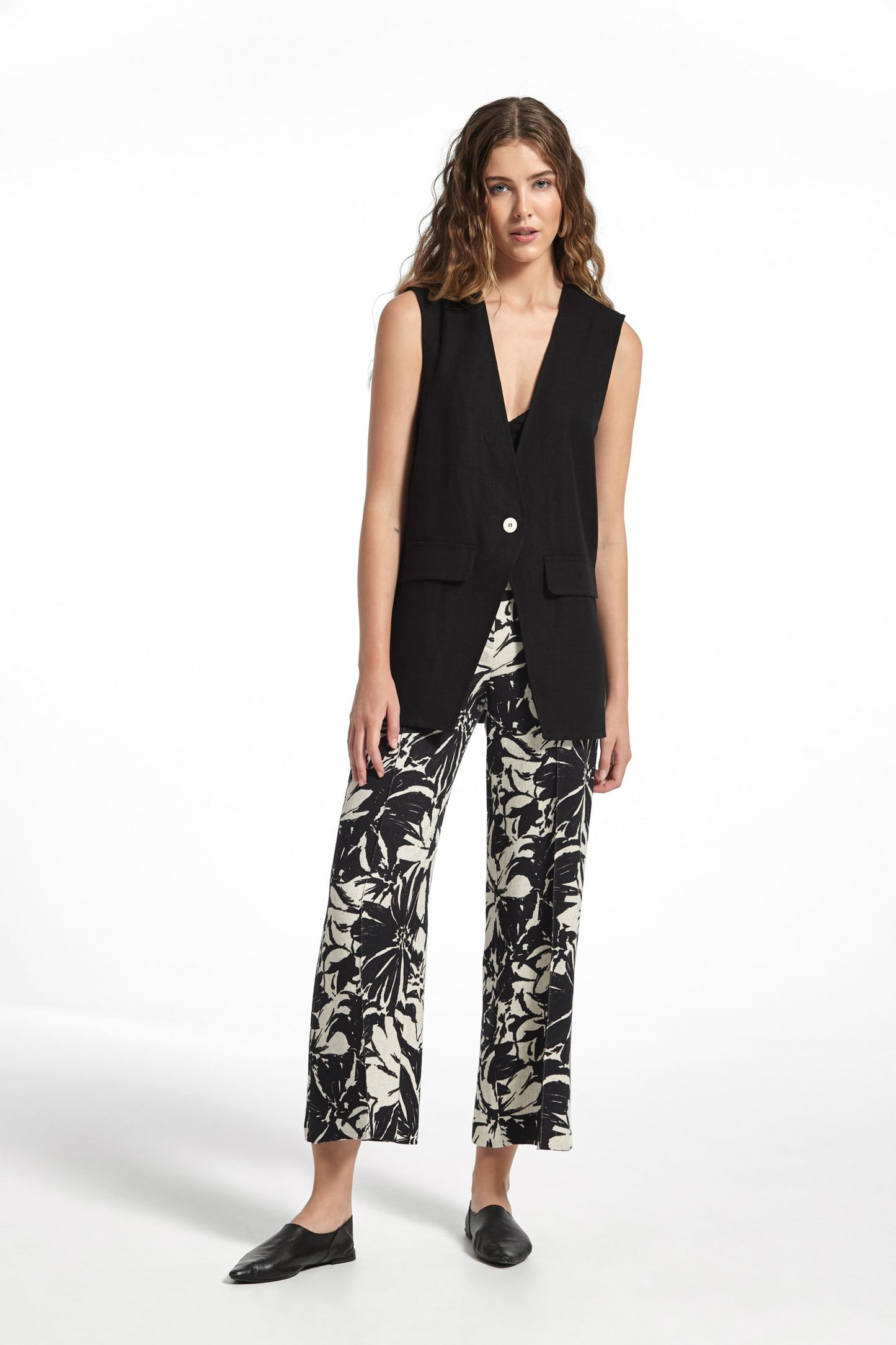 PANTALÓN SINKA LINO RUSTICO ESTAMPADO