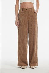 Pantalon en velours côtelé extensible Milton