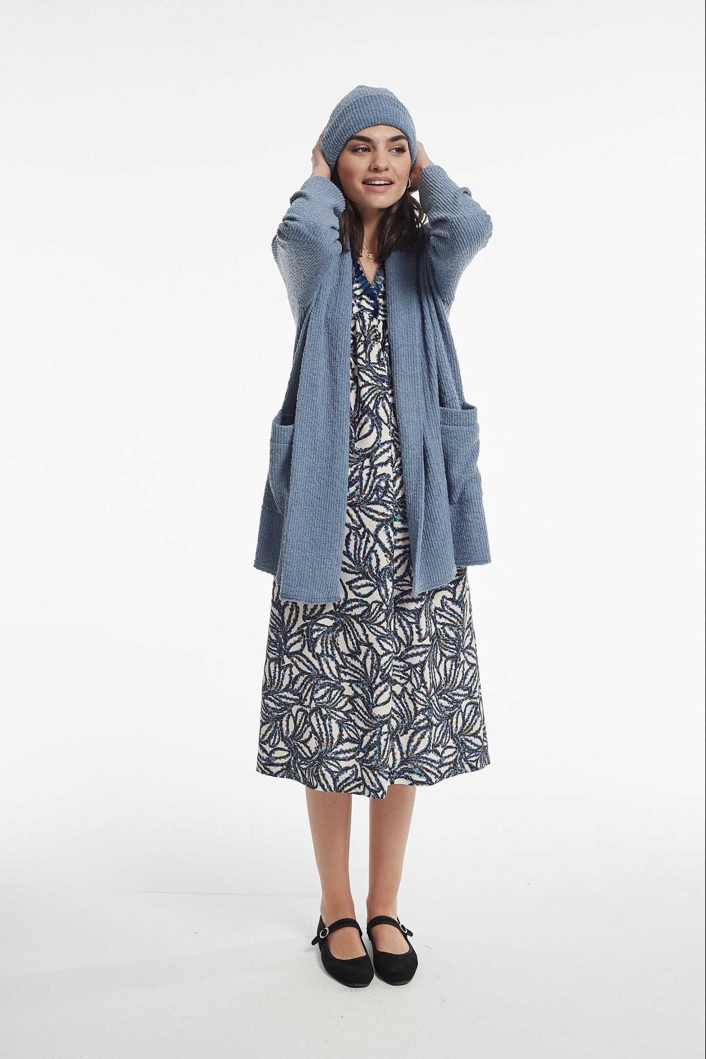 CORDUROY EFFECT KNIT LISMO JACKET